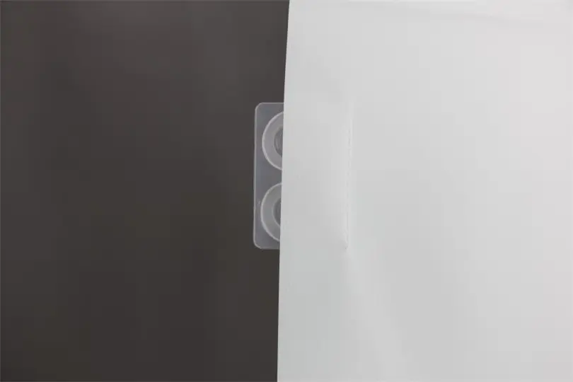 Waterproof White Shower Curtain Liner (1)